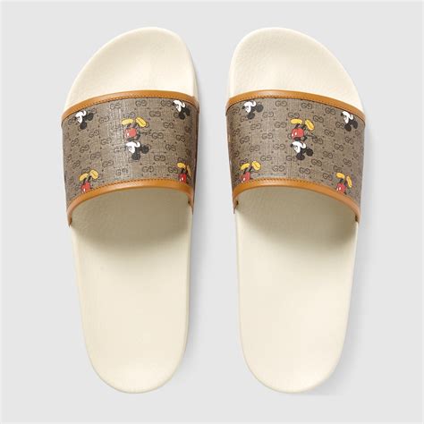 gucci and disney slides|Gucci slides expensive.